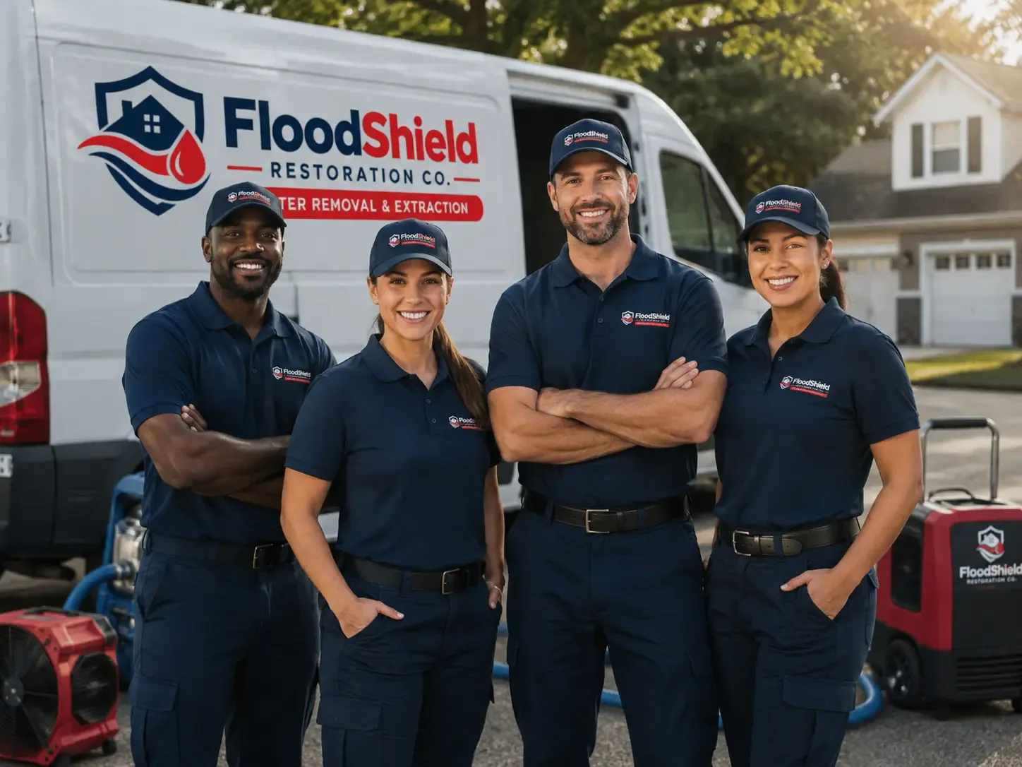 Flood Damage Restoration company in Fernwood, MS